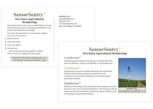 Sensor Sentry Postcard